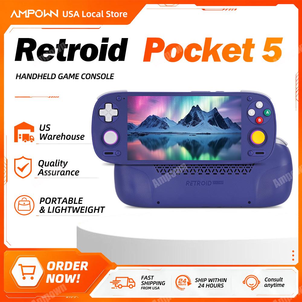 Gaming Console Under 5000 - Retroid Pocket 5 RP5 5.5