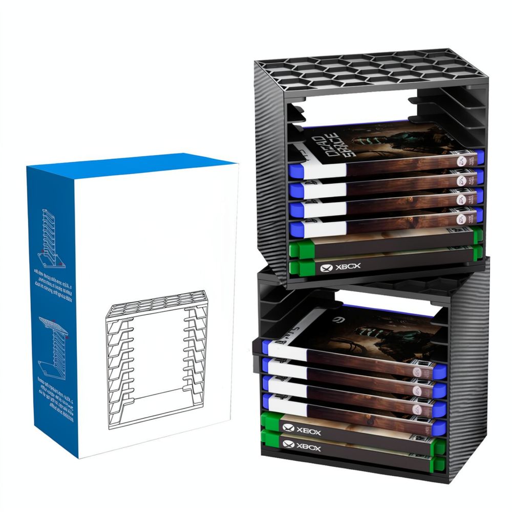 Game Card Storage Tower For Fo - Gaming Console Display Case 评论和价格