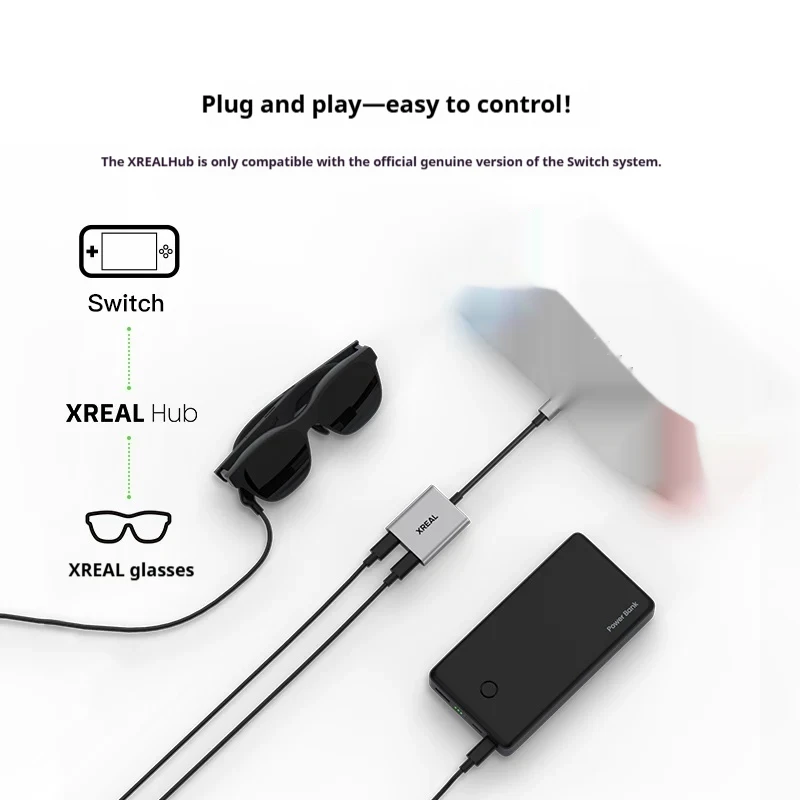 XREAL Hub USB-C Adapter for AR - Gaming Console Rog Ally 评论和价格