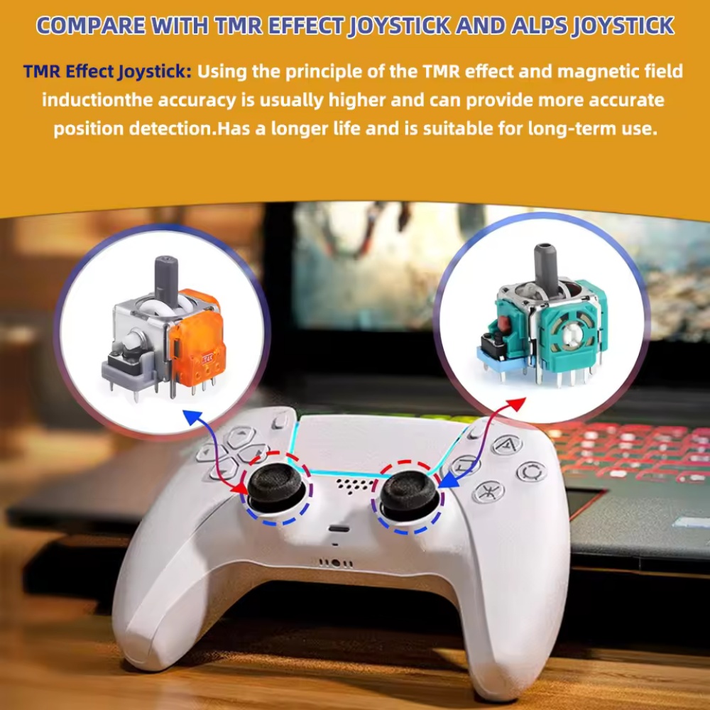 2-10Pcs Replacement TMR Effect - Gaming Console In Tv 评论和价格