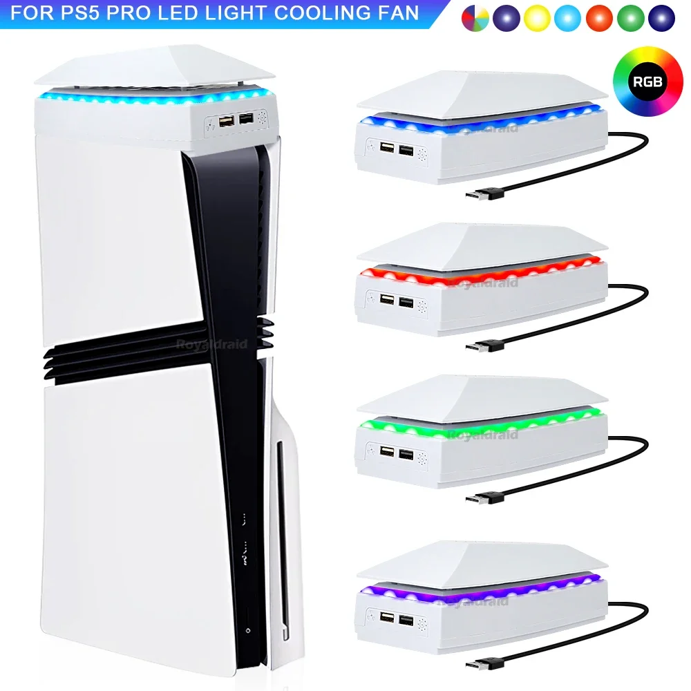 Top Cooling Fan for PS5 PRO To - Gaming Console Buttons 评论和价格