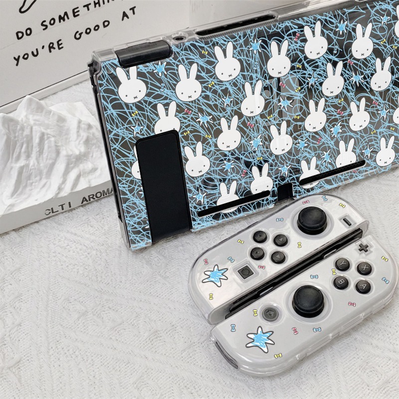 Kawaii Miffy Console Case for  - Gaming Console In 评论和价格
