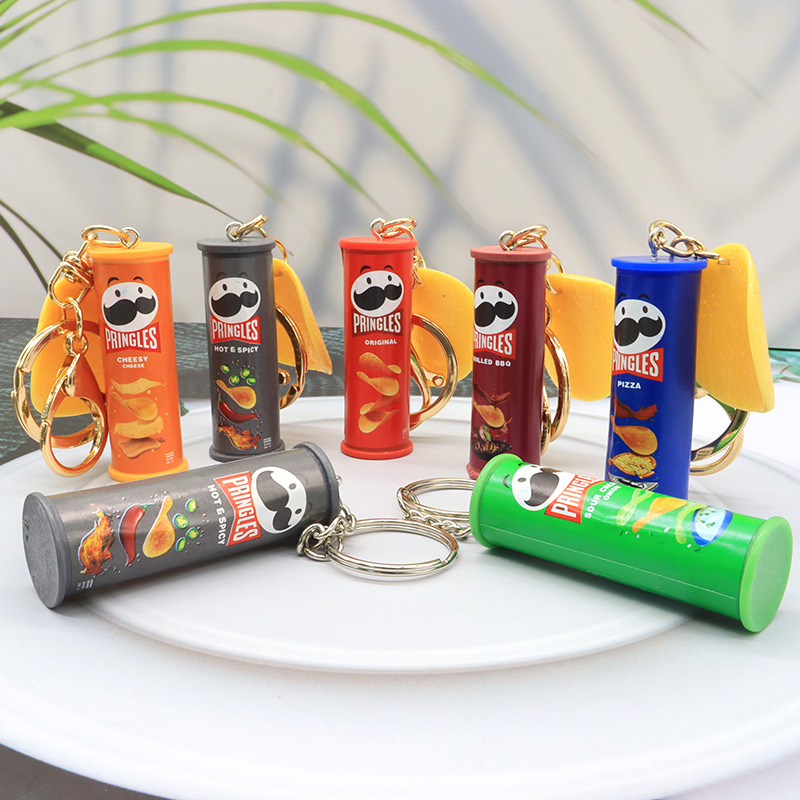 Creative Potato Chip Keychain  - Gaming Console Keychain 评论和价格
