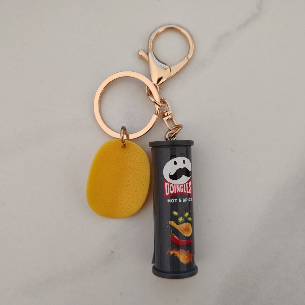 Creative Potato Chip Keychain  - Gaming Console Keychain 评论和价格