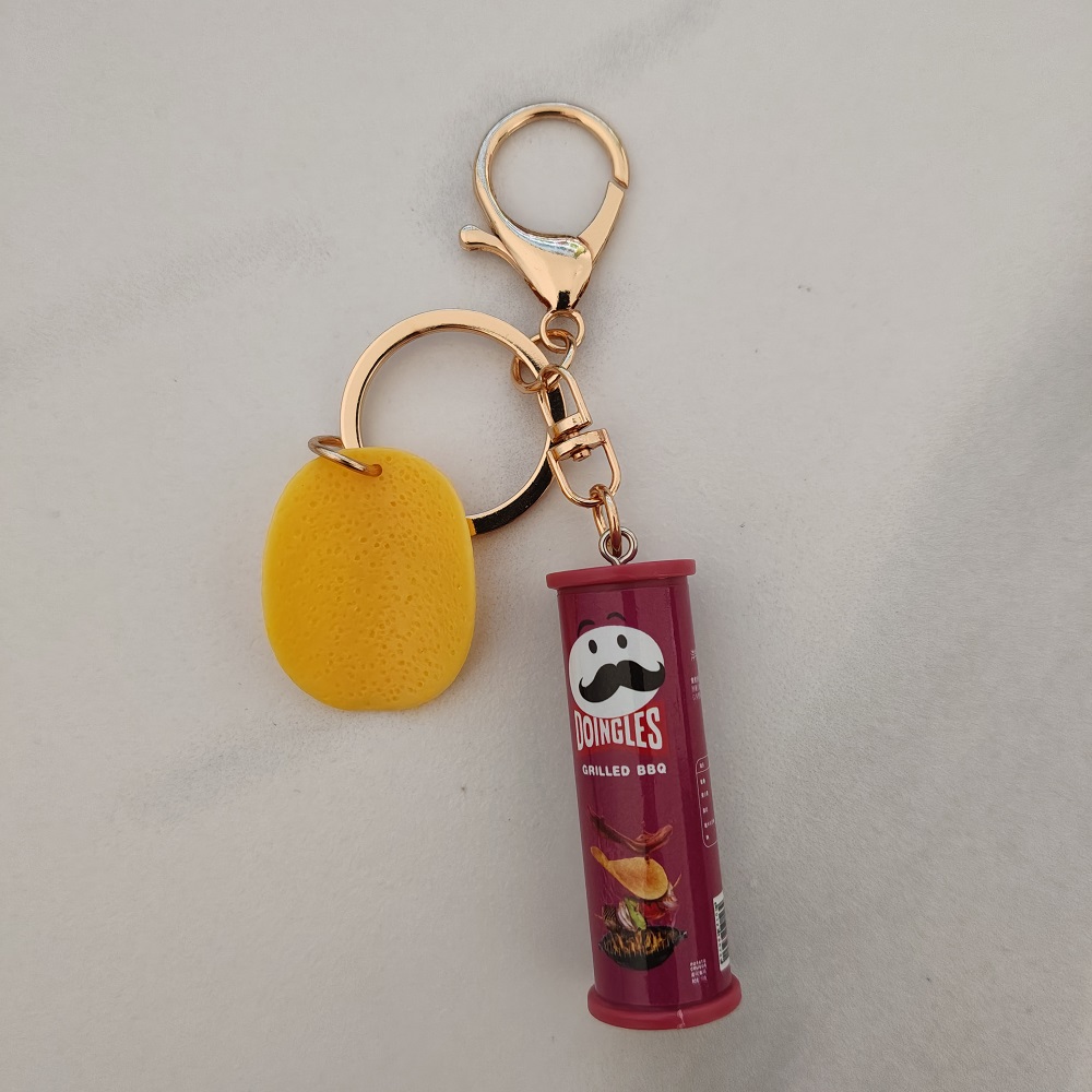 Creative Potato Chip Keychain  - Gaming Console Keychain 评论和价格