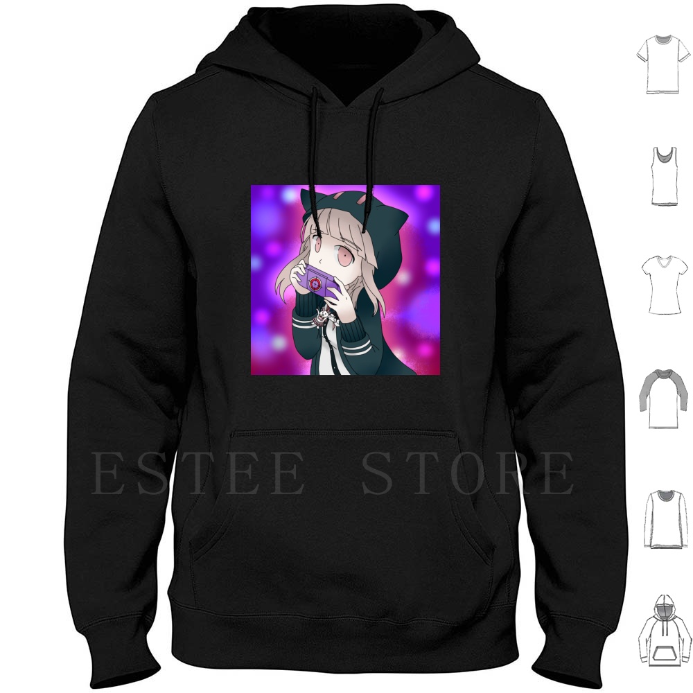 Chiaki Nanami Hoodies Long Sle - Gaming Console Keychain 评论和价格