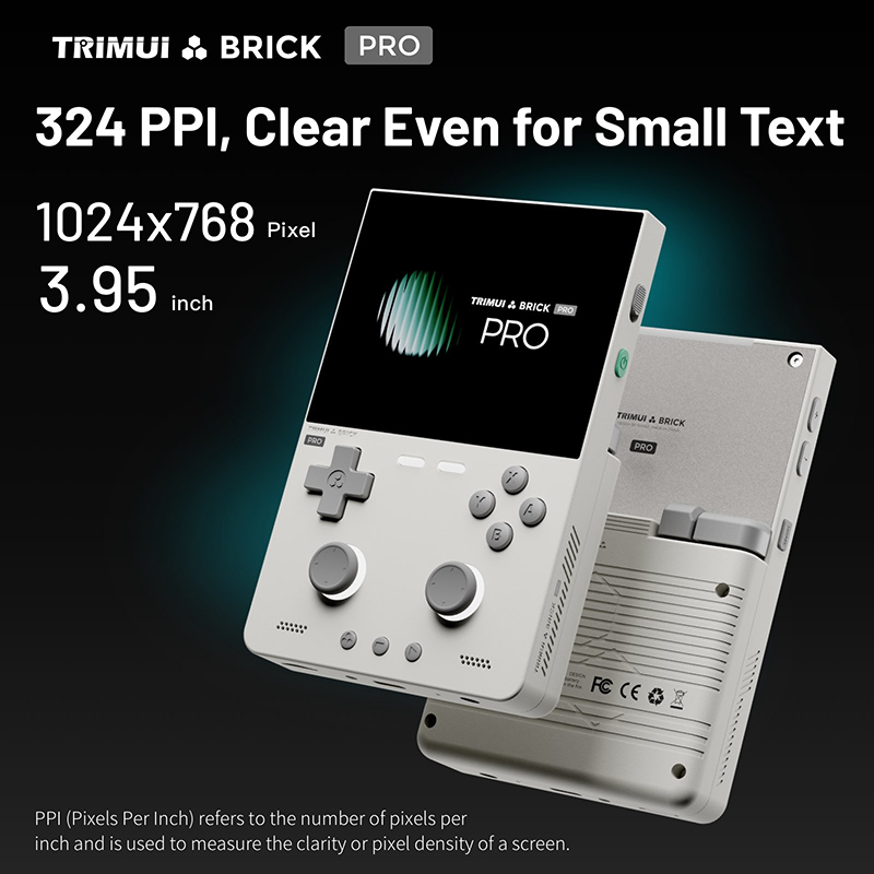NEW TRIMUI BRICK PRO 3.95 Inch - Gaming Console Under 5000 评论和价格