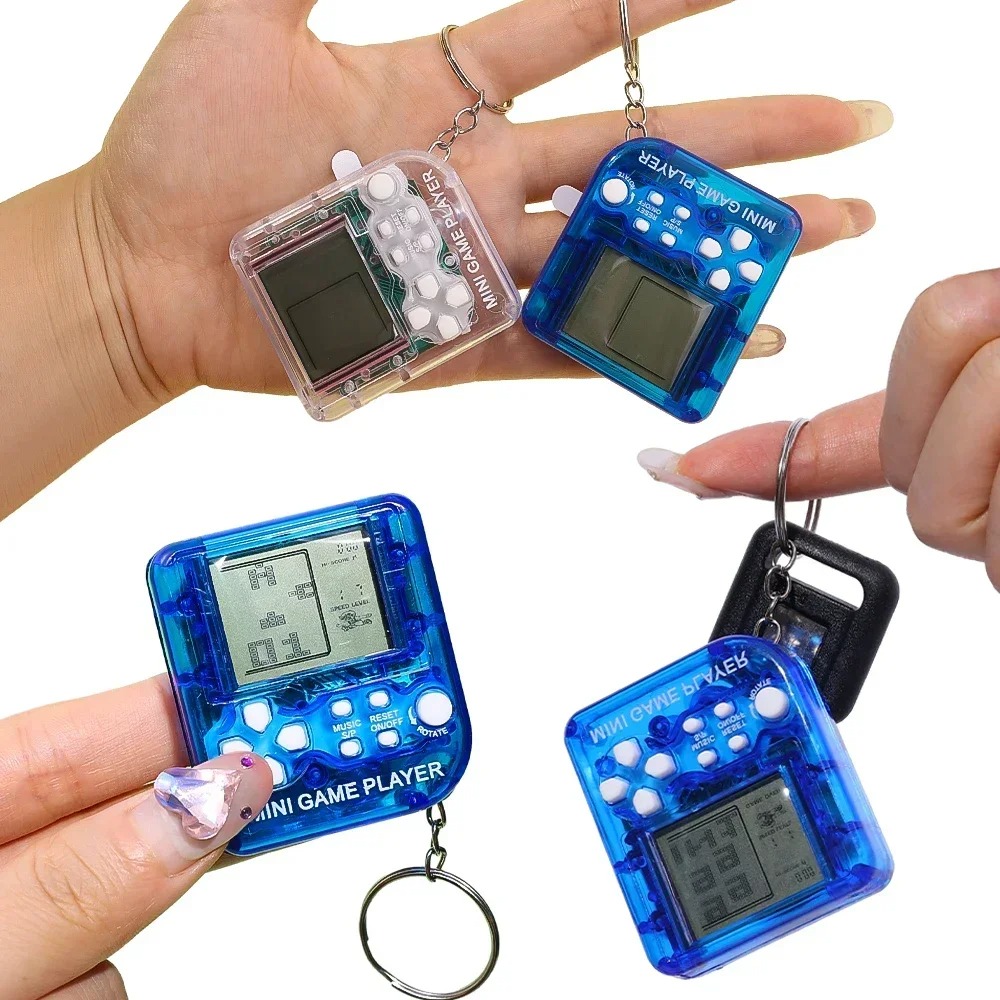 Portable Mini Handheld Game Pl - Gaming Console Keychain 评论和价格