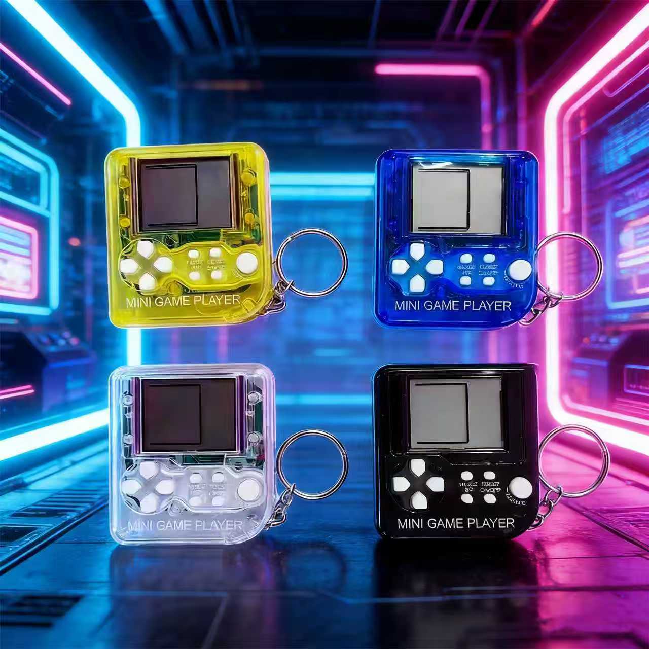 Retro Mini Handheld Game Conso - Gaming Console Keychain 评论和价格