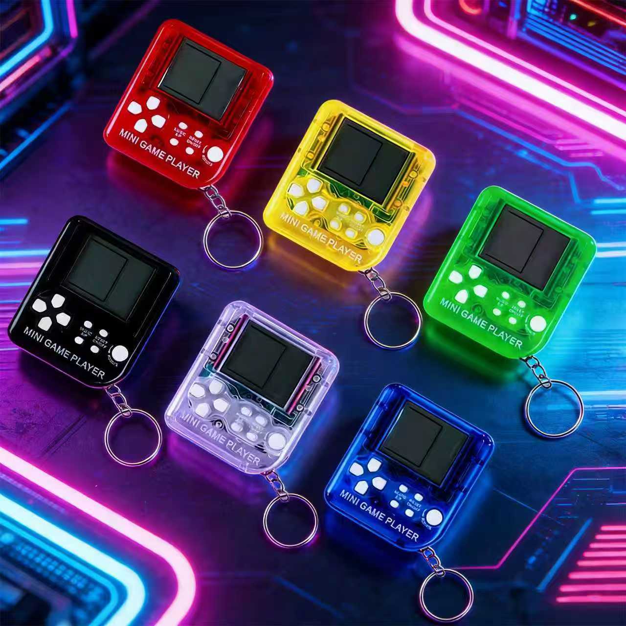 Retro Mini Handheld Game Conso - Gaming Console Keychain 评论和价格
