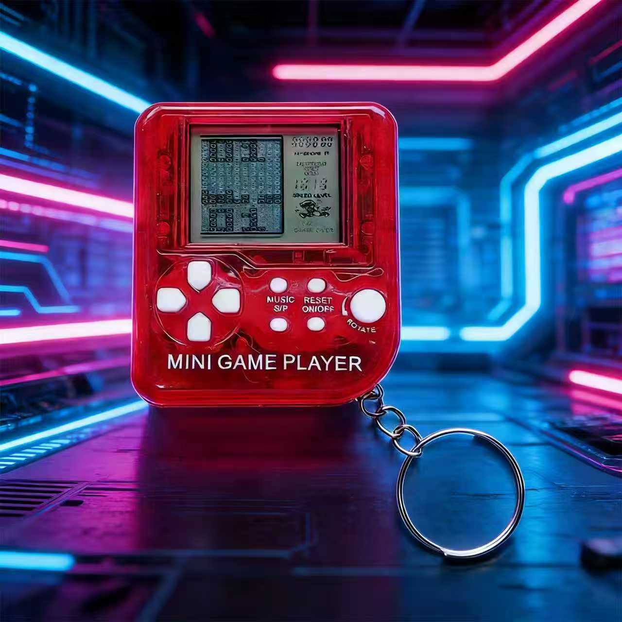 Retro Mini Handheld Game Conso - Gaming Console Keychain 评论和价格