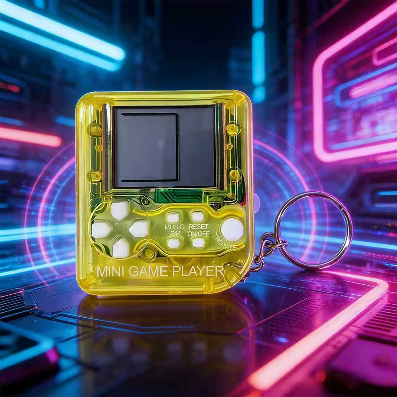 Retro Mini Handheld Game Conso - Gaming Console Keychain 评论和价格