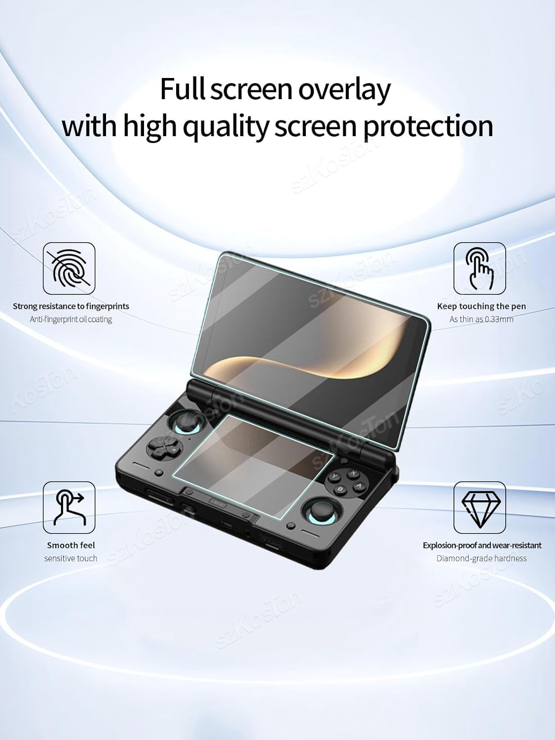 2in1 For AYN THOR Flip Dual Sc - Gaming Console Buttons 评论和价格