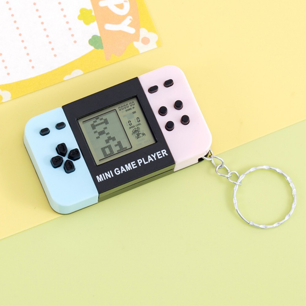 Classic Tetris Handheld Game C - Gaming Console Keychain 评论和价格
