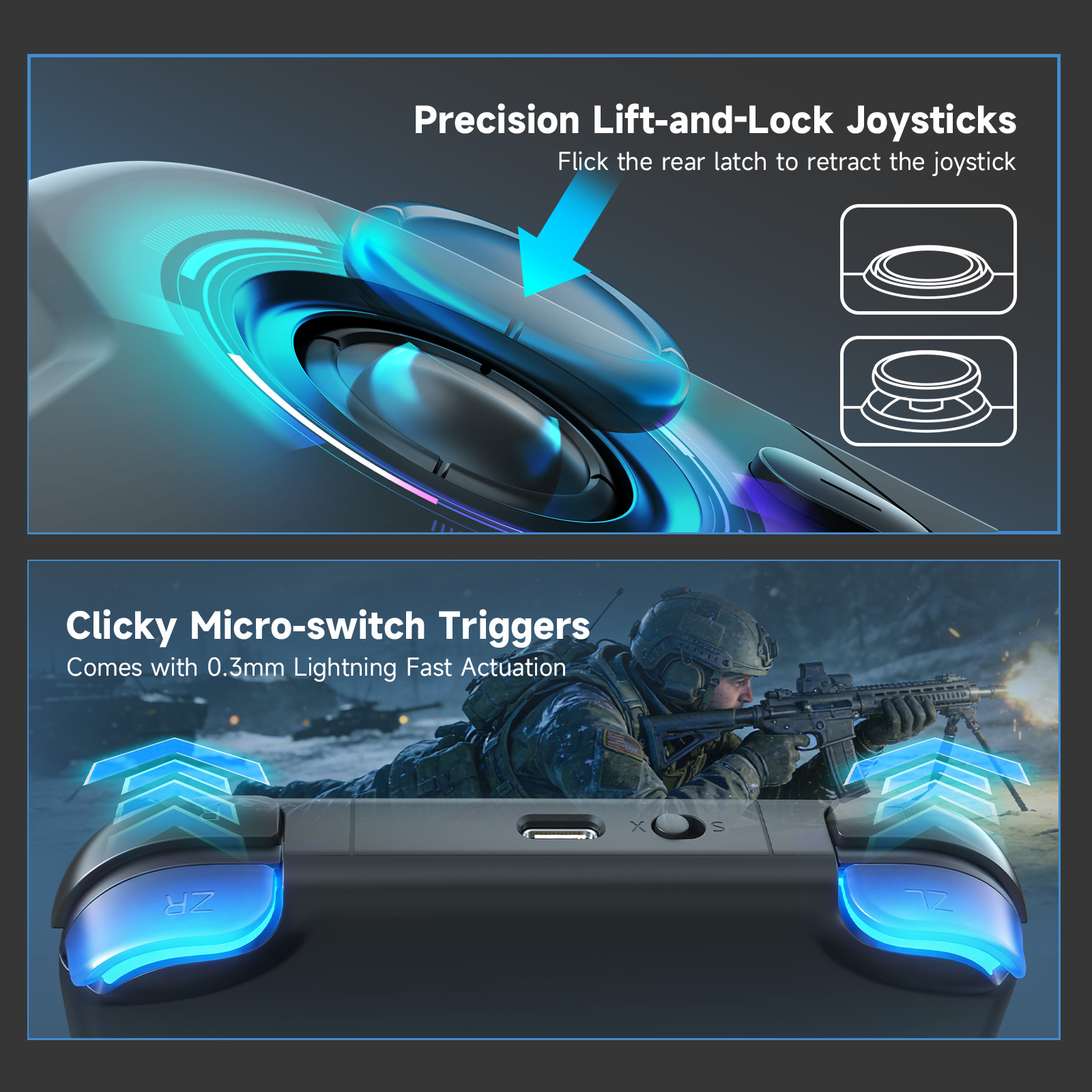 AceGamer Pocket Game Controlle - Gaming Console For Phone 评论和价格