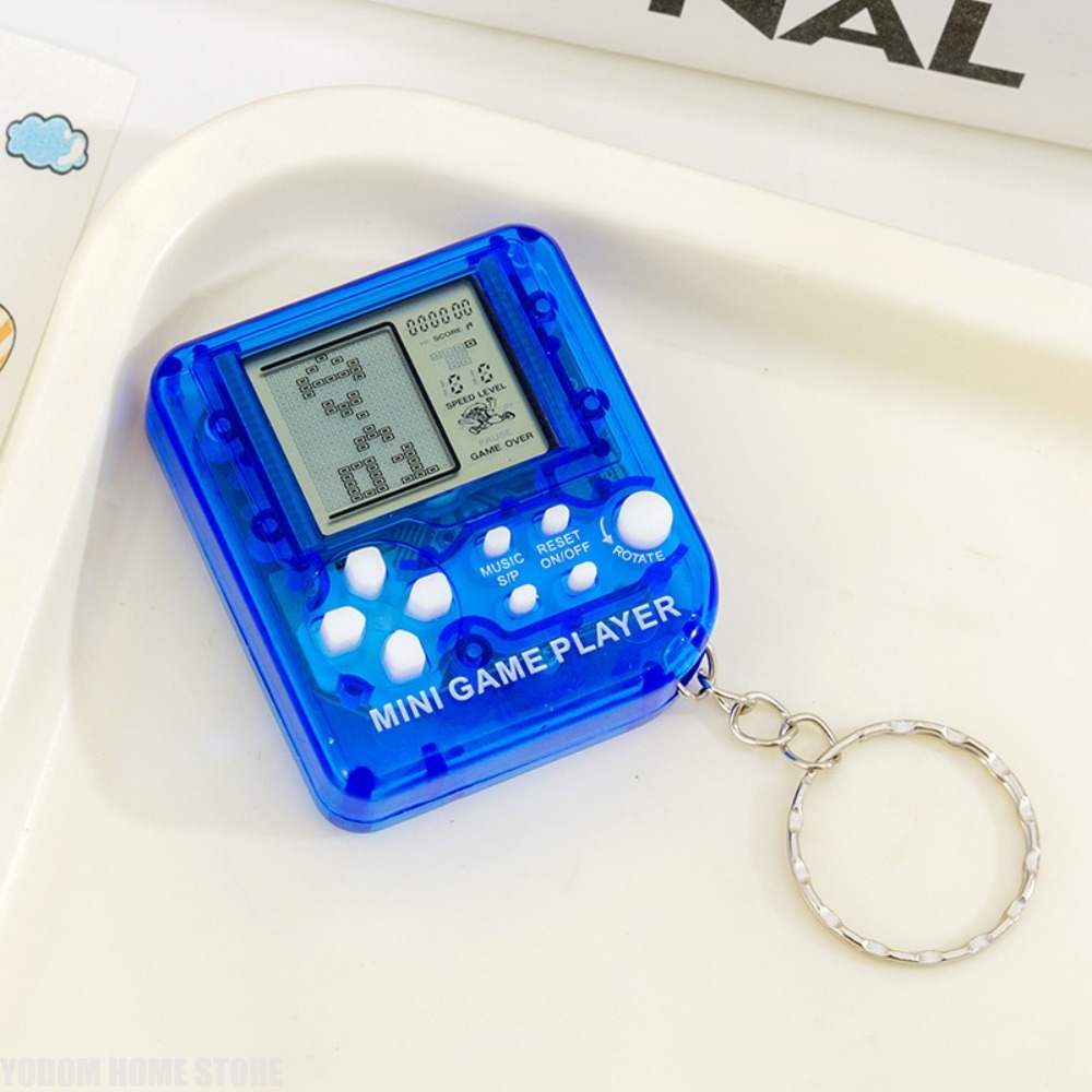 Classic Nostalgic Tetris Handh - Gaming Console Keychain 评论和价格