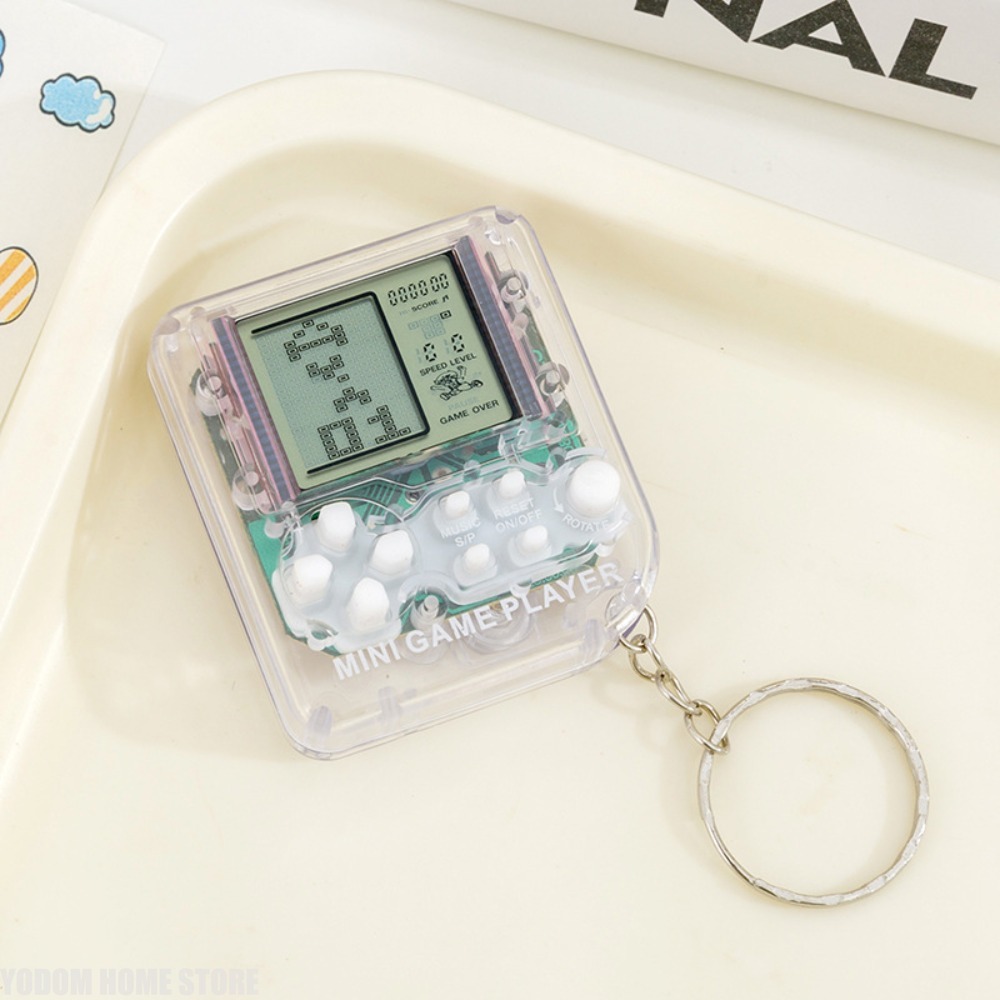 Classic Nostalgic Tetris Handh - Gaming Console Keychain 评论和价格