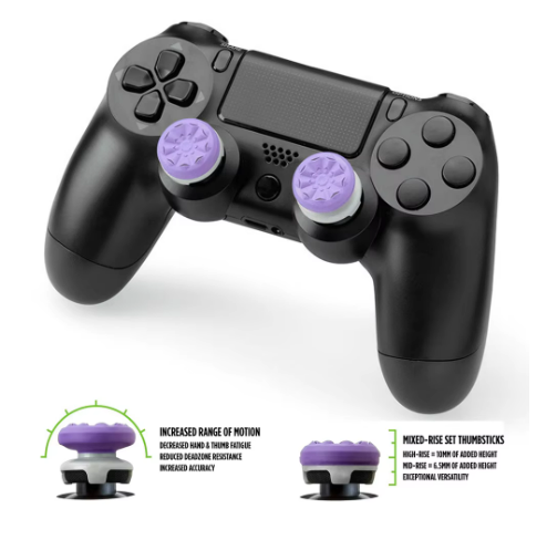 2pcs Silicone Thumb Grip for P - Gaming Console In Tv 评论和价格