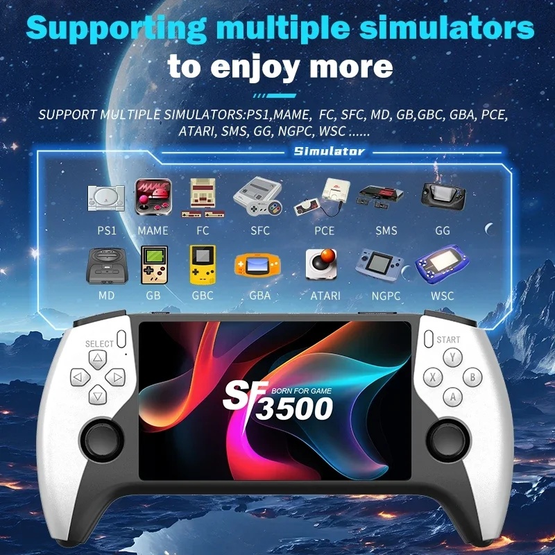 SF3500 Retro Handheld Video Ga - Gaming Console Under 5000 评论和价格