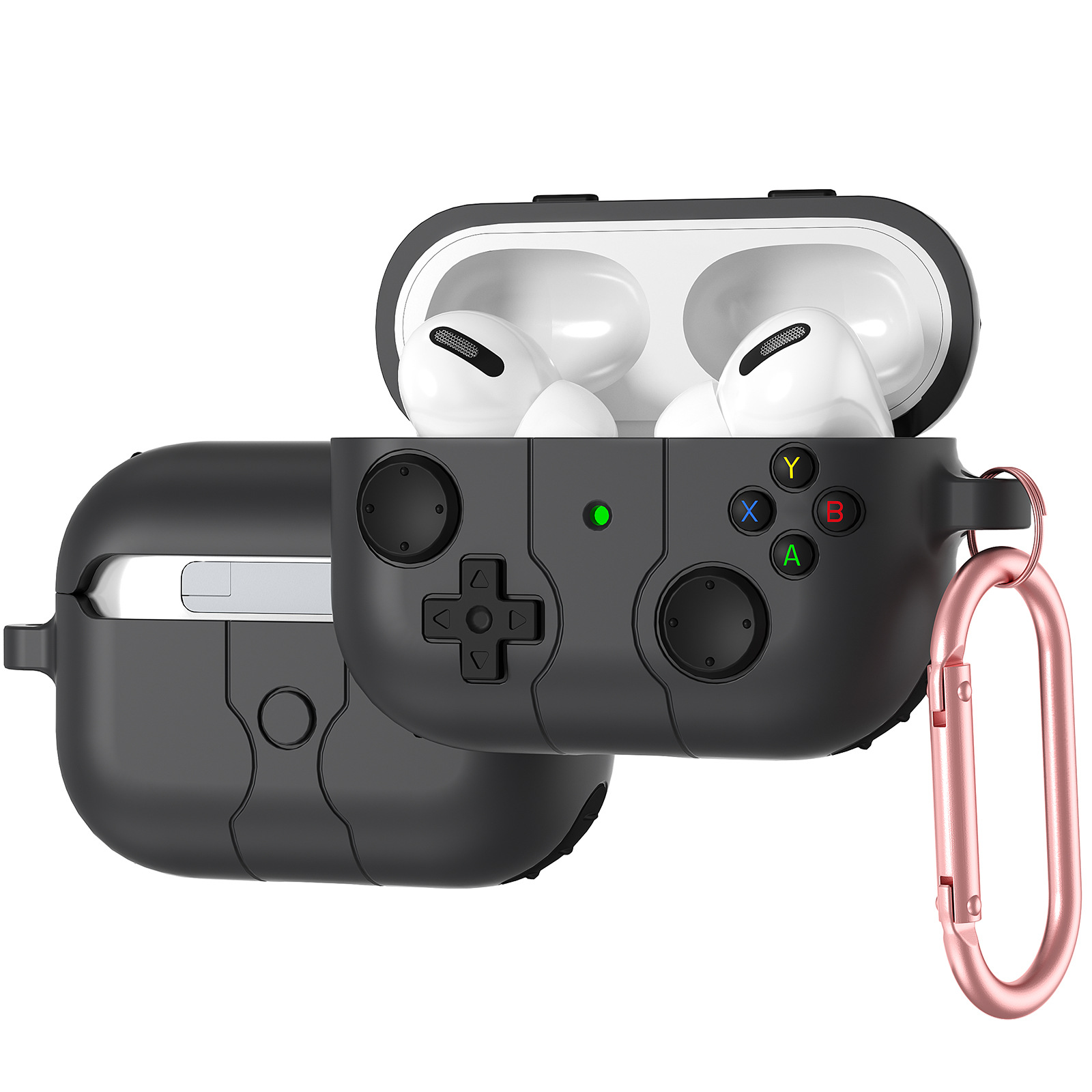 Case For AirPods Pro 3 2 4 3D  - Gaming Console Keychain 评论和价格
