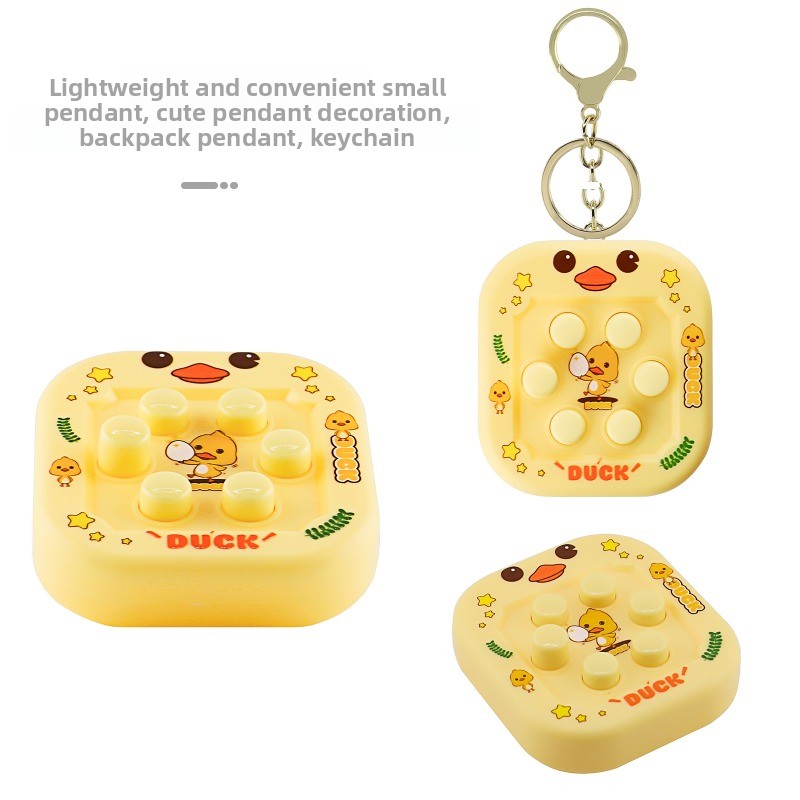 Whack-a-Mole Cartoon Handheld  - Gaming Console Keychain 评论和价格