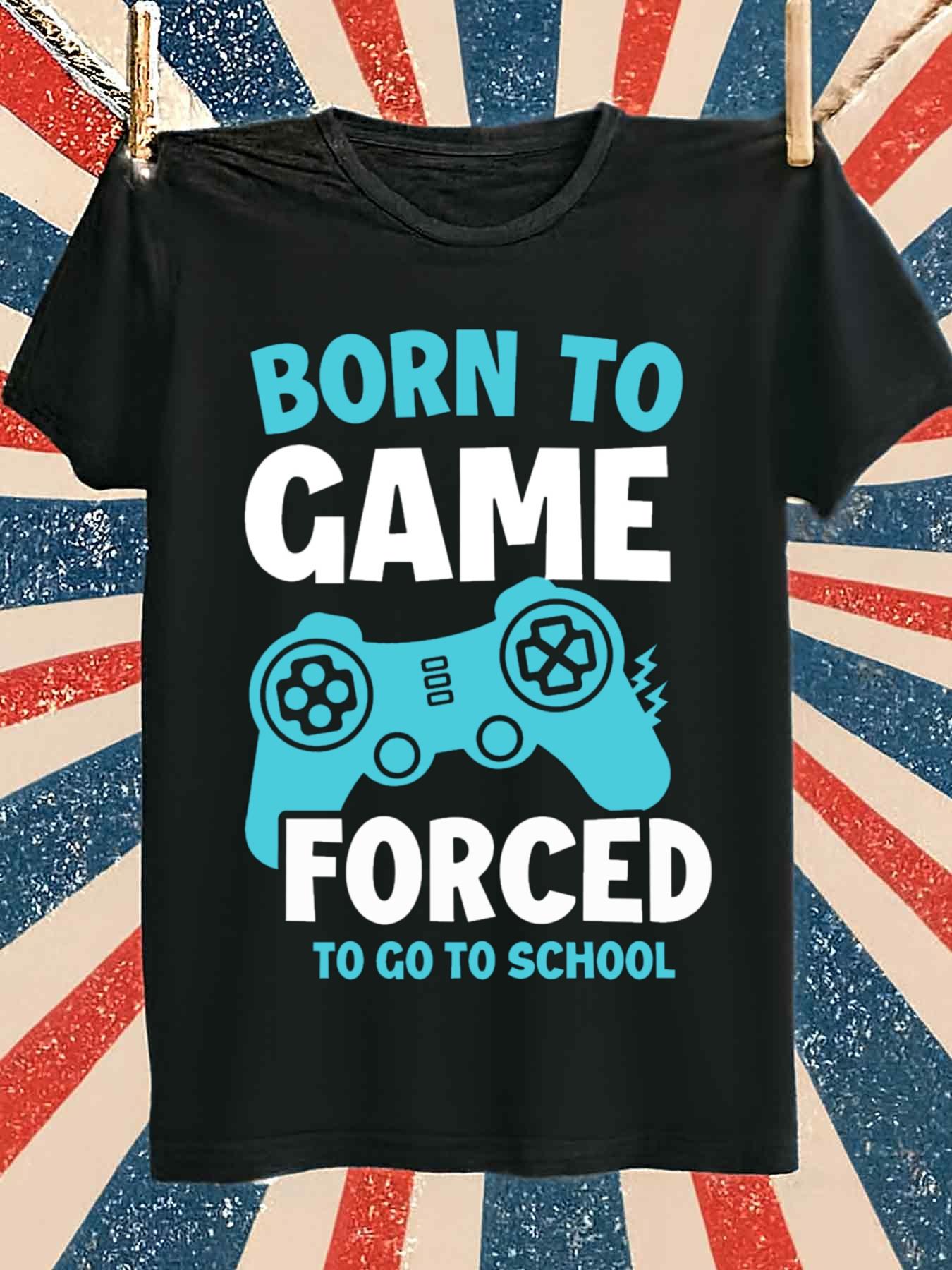 Born to Game Men's Gaming T-Sh - Gaming Console All 评论和价格