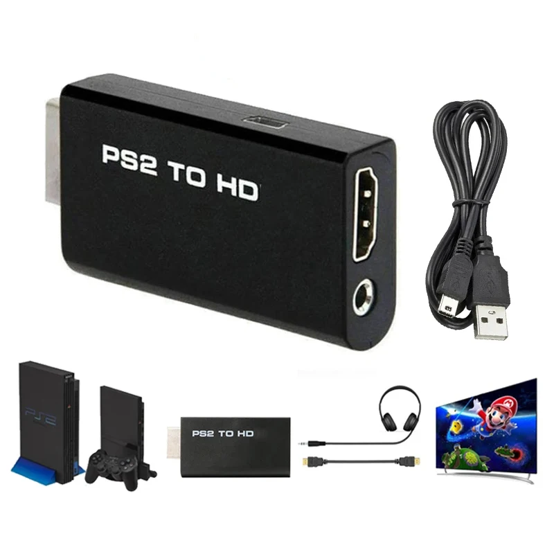 PS2 to HDMI Audio Video Conver - Gaming Console All 评论和价格